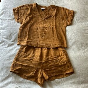 Burnt orange set (size medium)